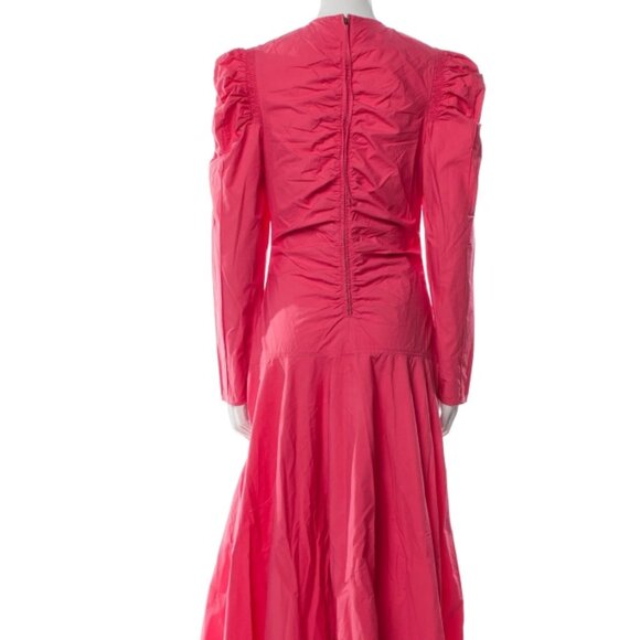 NWOT ULLA JOHNSON Priyanka Dress in Honeysuckle M $570 - Picture 12 of 12